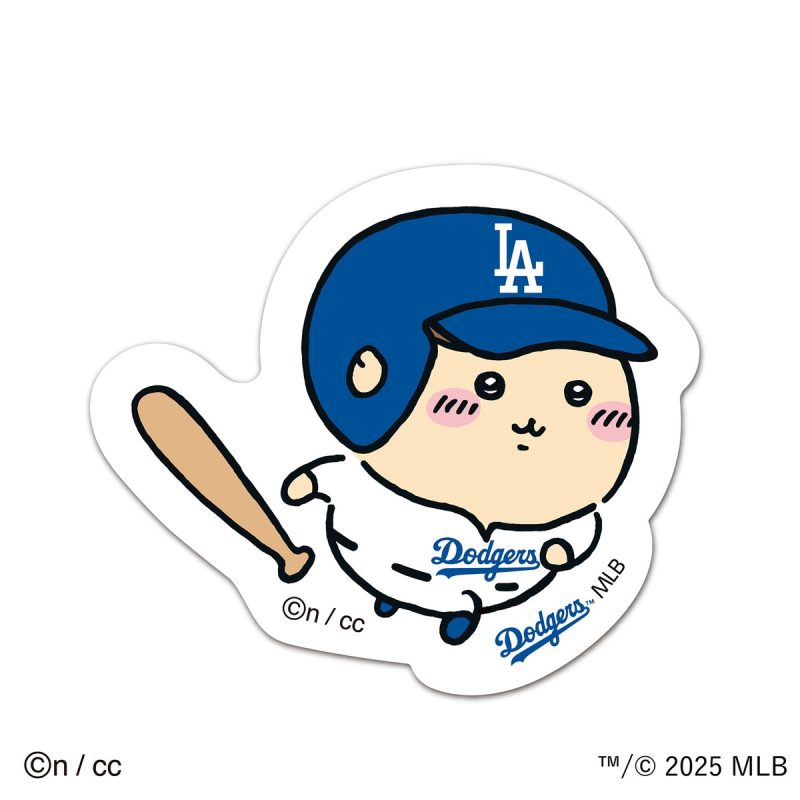 Chiikawa x MLB TOKYO SERIES Die-cut Sticker ? Kurimanju