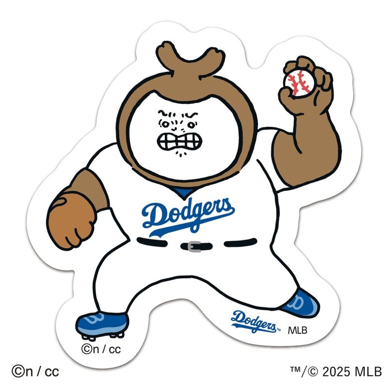 Chiikawa x MLB TOKYO SERIES Die-cut Sticker  Kabutomushi (Large)