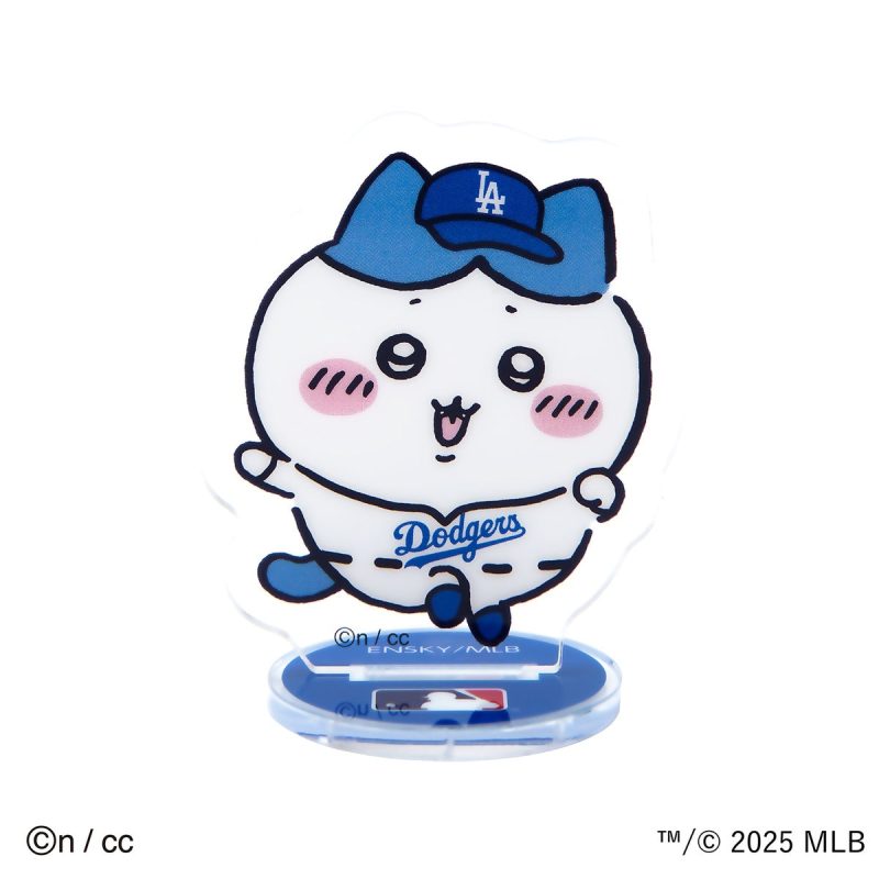 Chiikawa x MLB TOKYO SERIES Acrylic Stand   Hachiware (Dodgers)