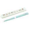 Chiikawa Sliding Lid Chopstick Case Set (Face)
