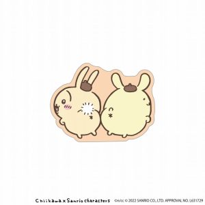 Chiikawa   Sanrio Characters Acrylic Clip (Pom Pom Purin Usagi)