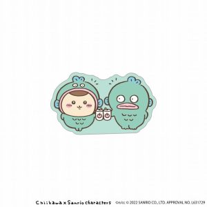 Chiikawa   Sanrio Characters Acrylic Clip (Hangyodon Kurimanju)