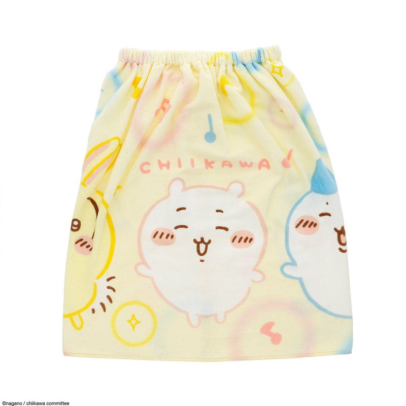 Chiikawa 60-Length Wrap Towel (Let's Dance. Chiikawa)