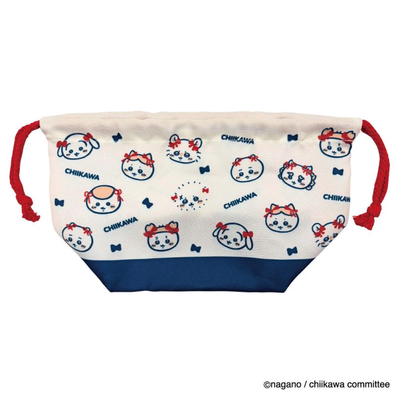 Chiikawa Lunch Drawstring Pouch (Ribbon)
