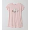 Chiikawa   Sanrio Characters Dolman One-Piece Chiikawa   Cinnamoroll Pink FREE