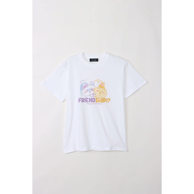Chiikawa Magical Chiikawa T-Shirt (FRIEND SHIP!? White)